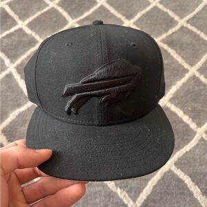 New Era Black Embroidered Cap